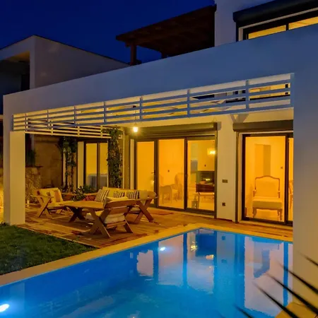 Aleph-harika Manzarali Muestakil Havuzlu Villa Bodrum
